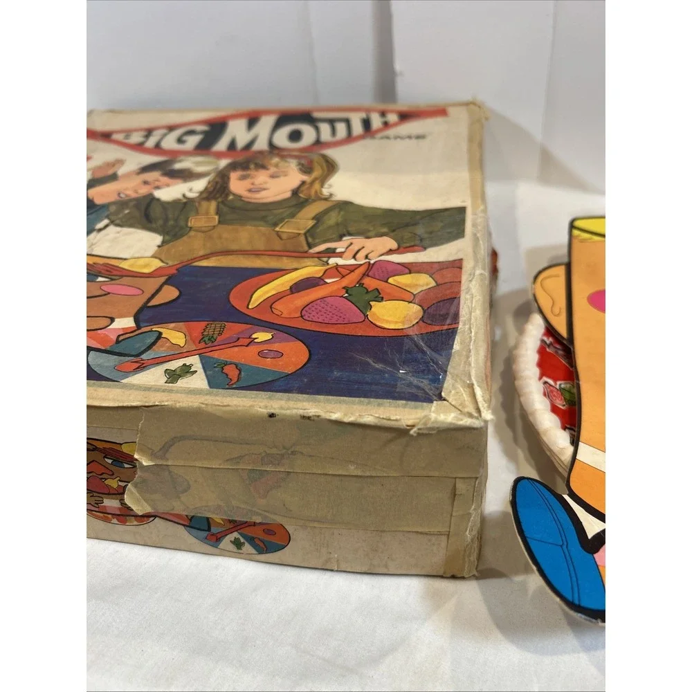 Vintage 1968‎ Schaper Big Mouth Game Classic Retro Family Game Original Box